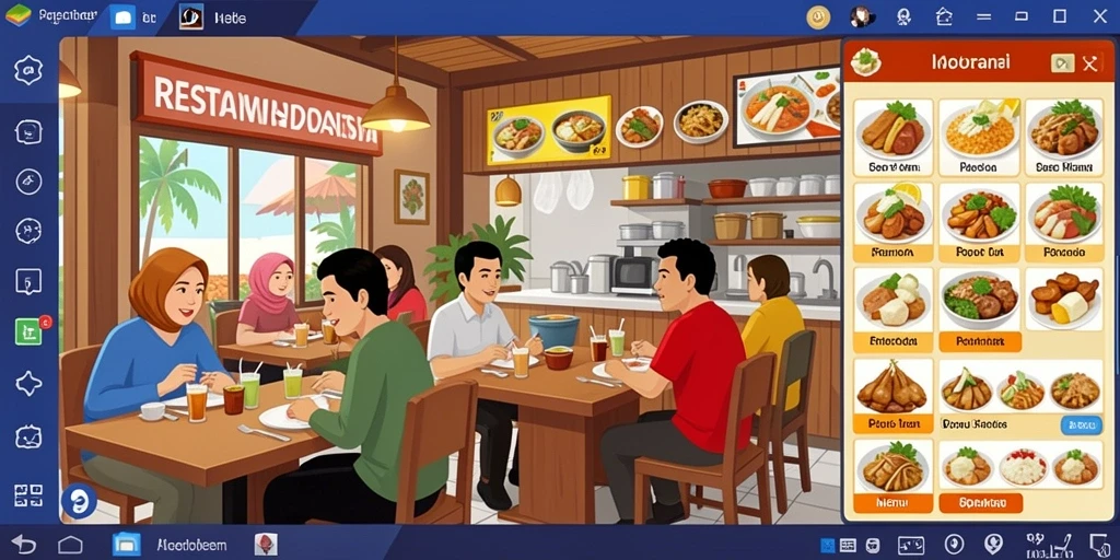 Tampilan antarmuka yang intuitif dan menarik.