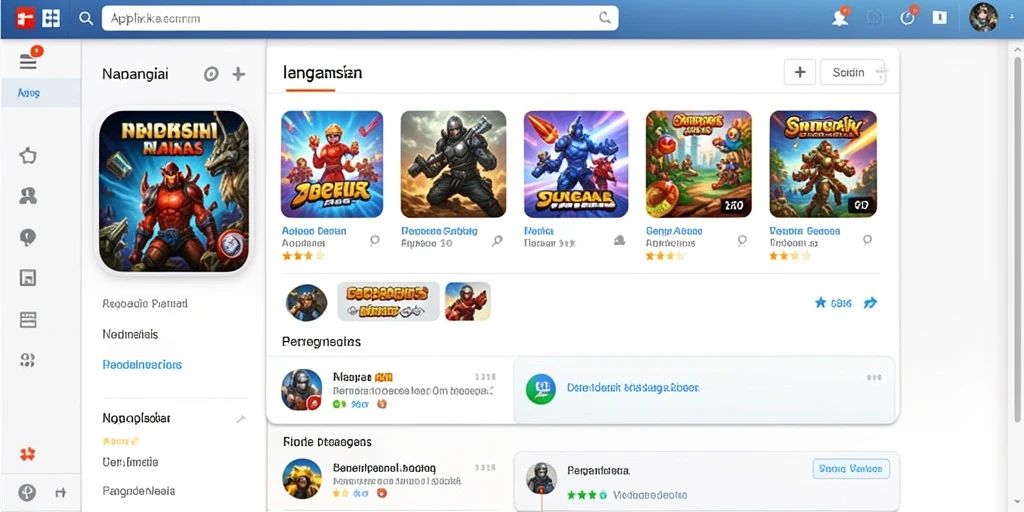 Tampilan antarmuka pengguna yang menarik dan intuitif.