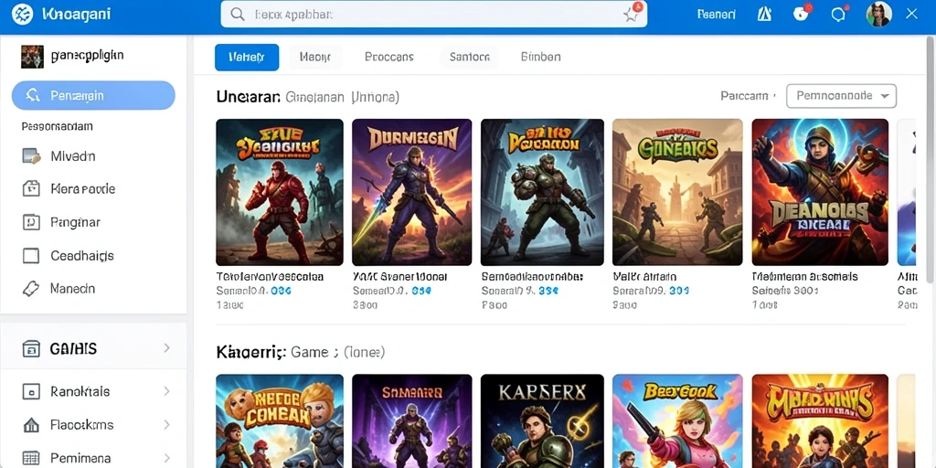 Screenshot tampilan awal yang menarik dari GOBETASIA.