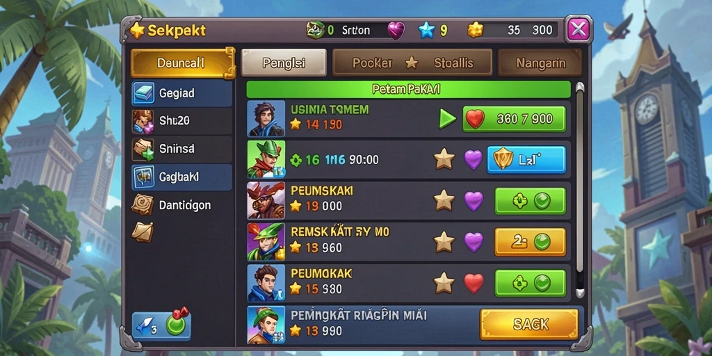 Tampilan antarmuka yang modern dan user-friendly.