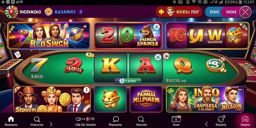 Screenshot menunjukkan tampilan awal yang menarik.