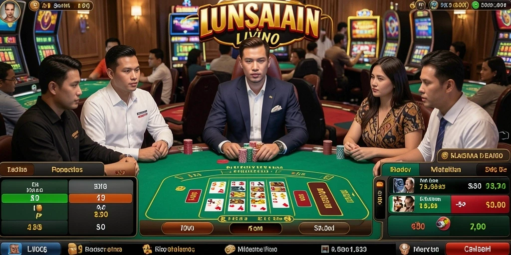 Tampilan mesin slot yang menarik dan penuh warna.