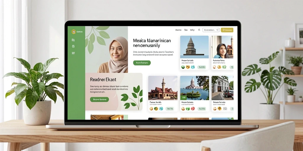 Tampilan antarmuka yang modern dan intuitif.