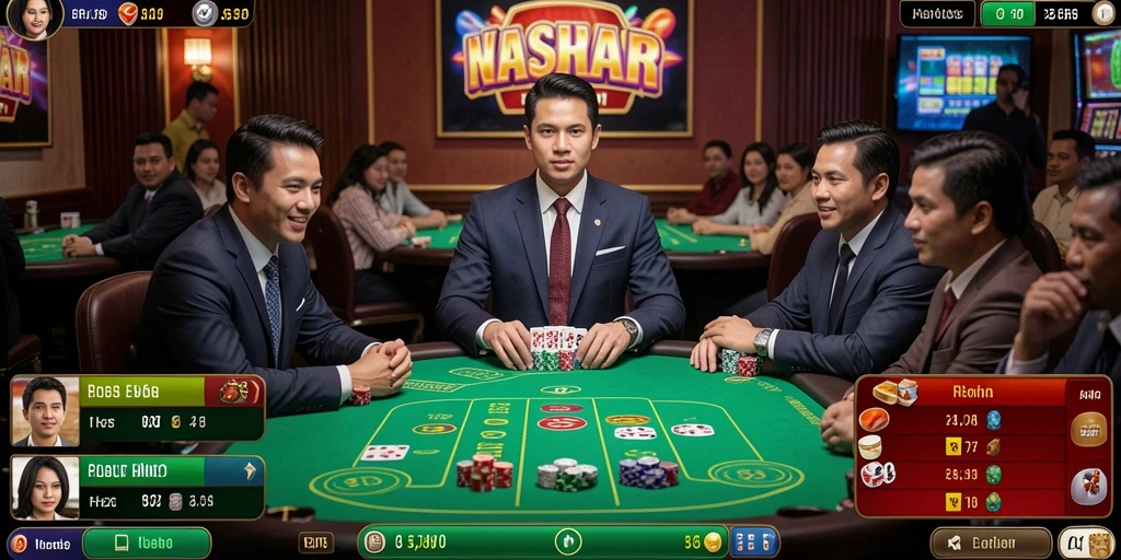 Tampilan awal aplikasi dengan tema menarik.
