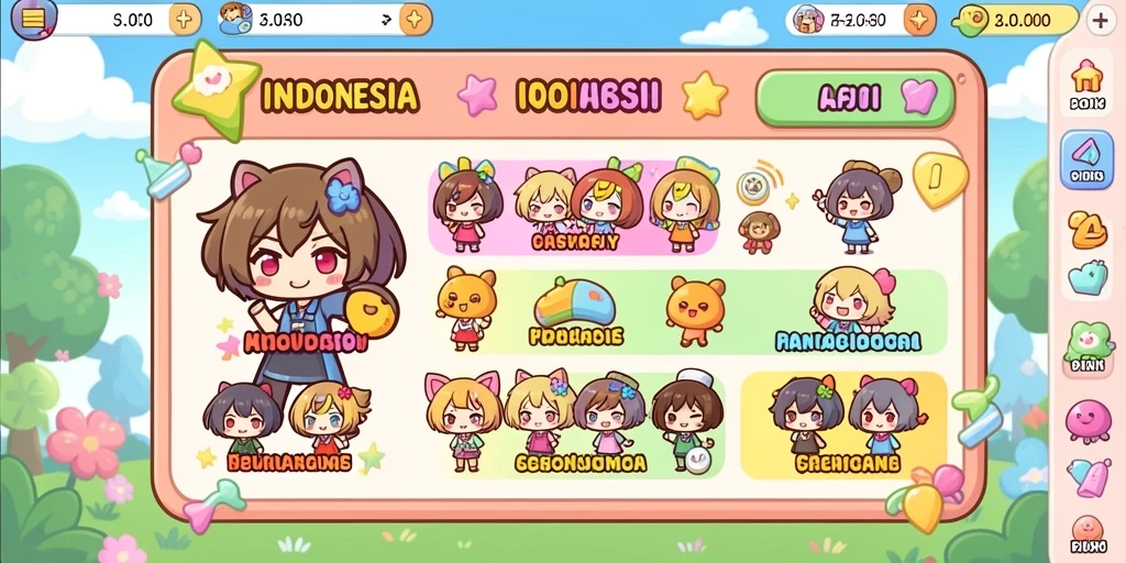 Tangkapan layar dari mode permainan baru yang menantang.