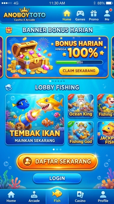 Galeri pratinjau visual anoboytoto build APK resmi terbaru